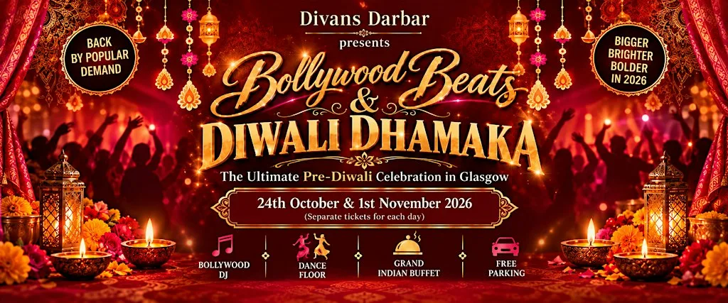Bollywood Beats & Diwali Dhamaka at Divans Darbar Indian Restaurant