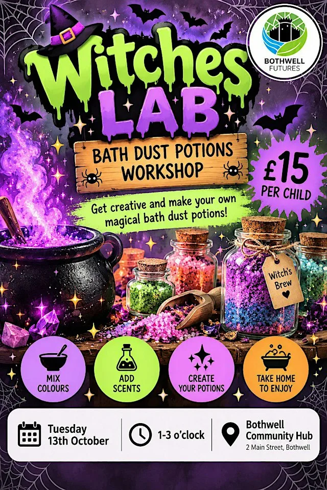 Witches Lab - Bath Dust Potion Workshop