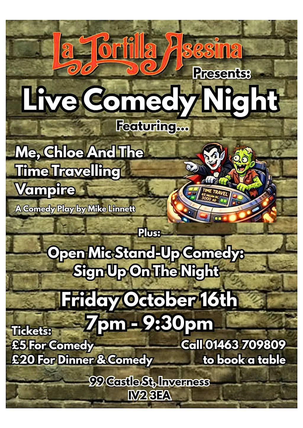 Live comedy night