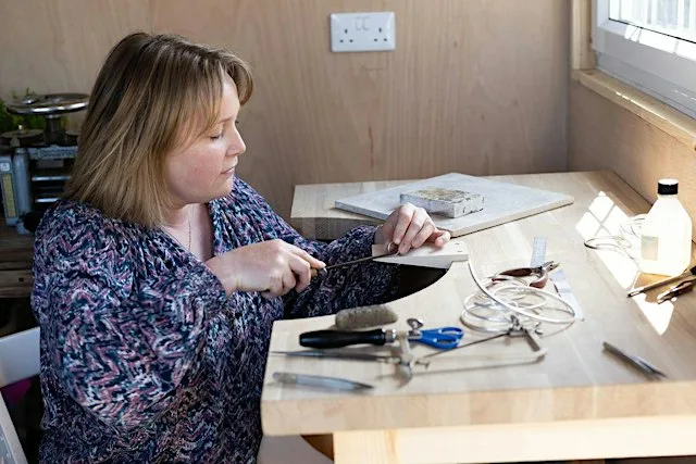 Silver Stacking Ring Workshop with Hannah Souter at Sol Creative Foundry Ltd