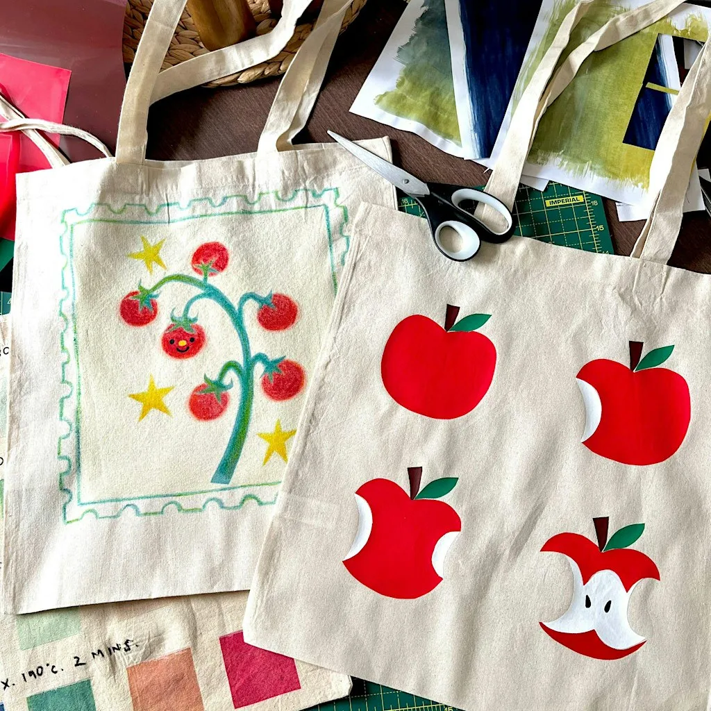 Tote Bag Heat Press Workshop by Sami at Sol Creative Foundry Ltd