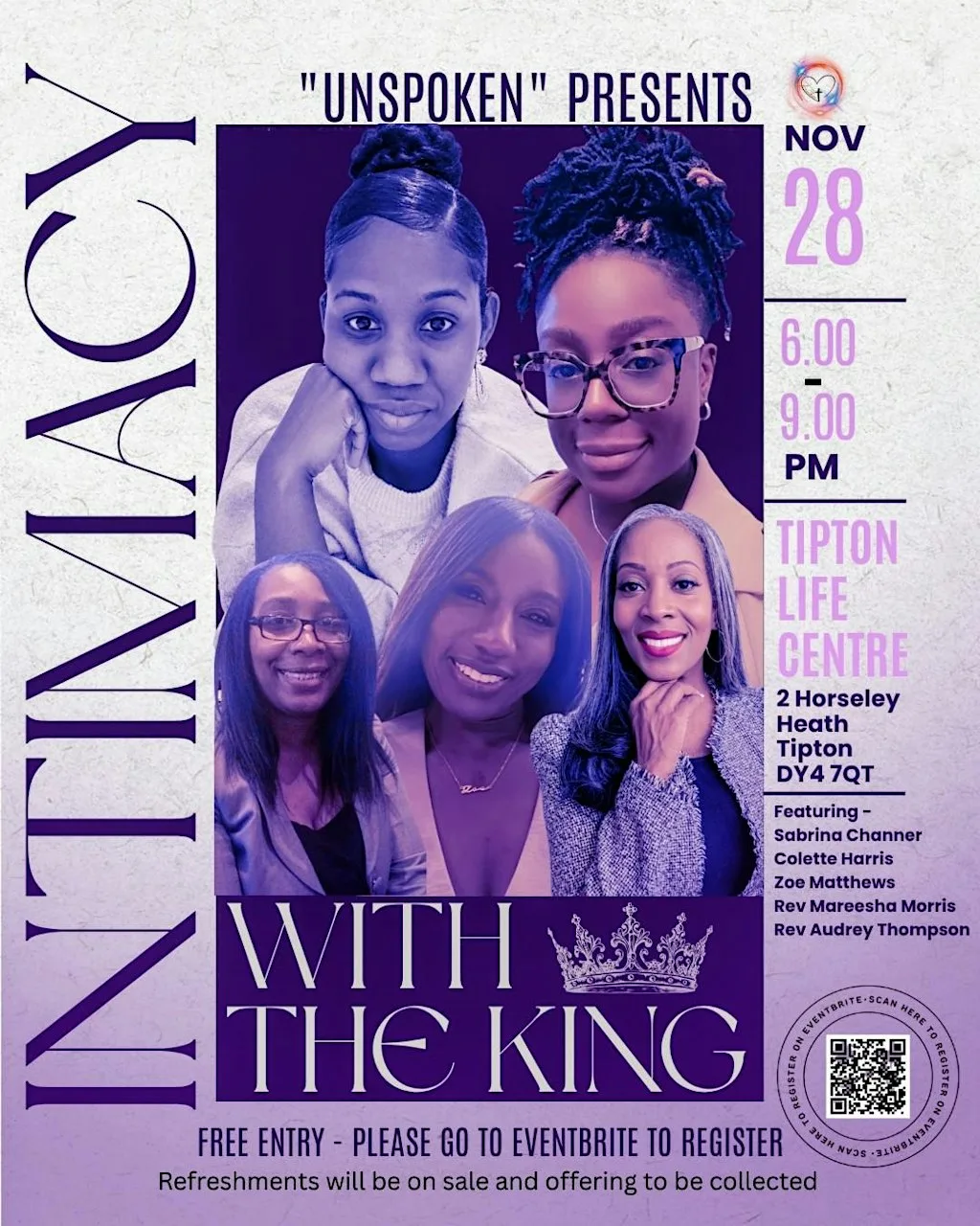 "Unspoken" presents 'Intimacy with the King'