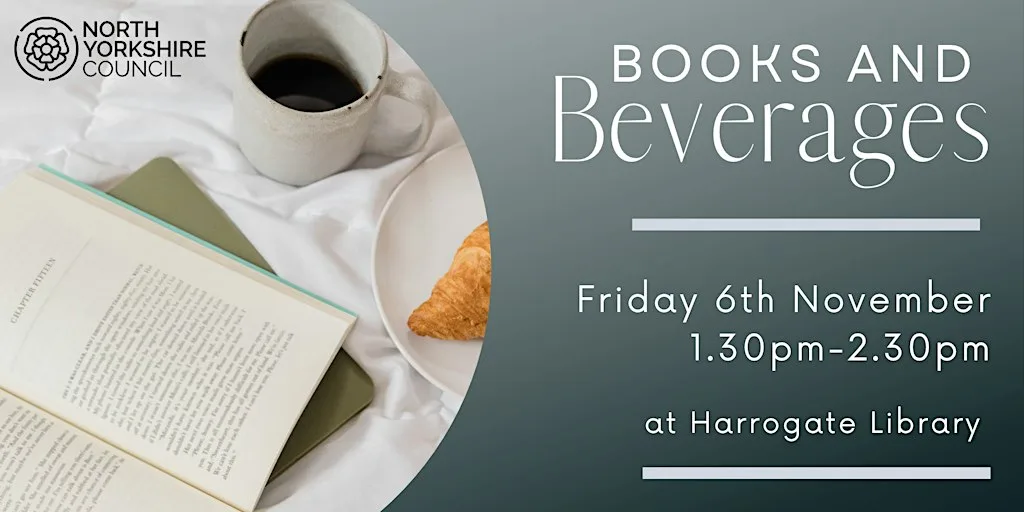 Books and Beverages at Harrogate Library