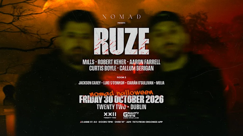 Ruze Halloween Eve Nomad x 22 at Twenty Two Night Club