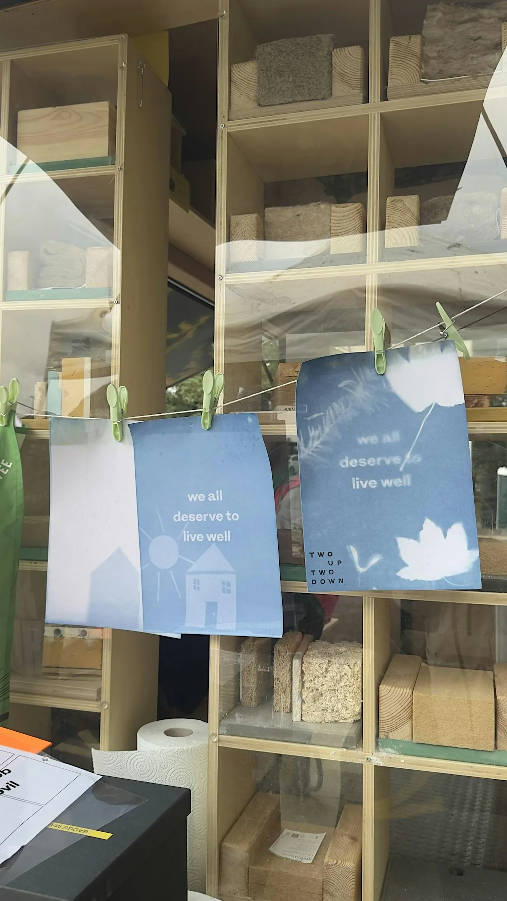 Make a Community Banner: Workshop Two Cyanotype with Abbie Bradshaw at Kitty's Launderette