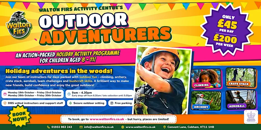 'Outdoor Adventurers' children's holiday activity programme