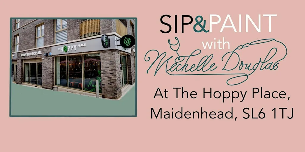 Sip and paint with Michelle Douglas at The Hoppy Place, Maidenhead