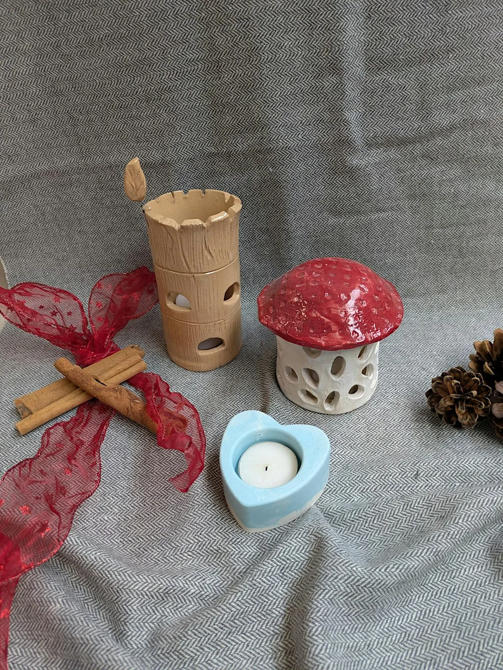 Tealight Candle Holders - Ceramic Workshop at City Business Park