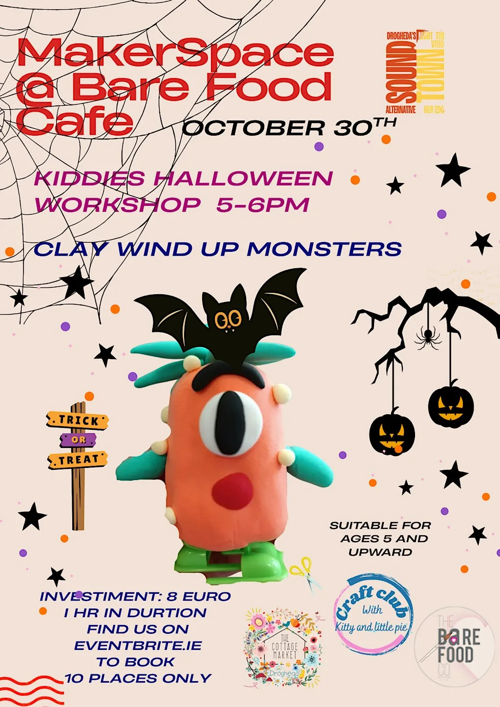Clay wind up Monsters