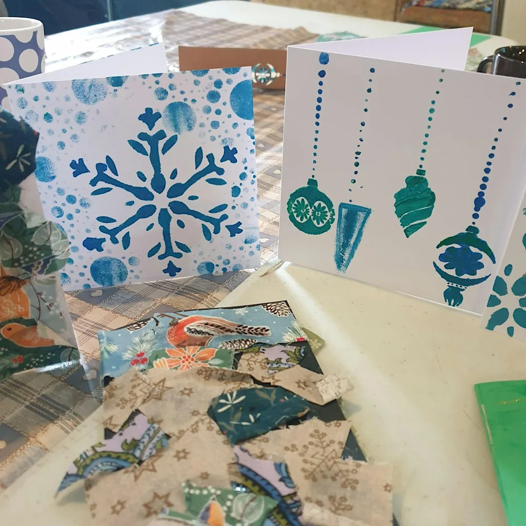 Festive Lino Printing - Family Workshop at City Business Park