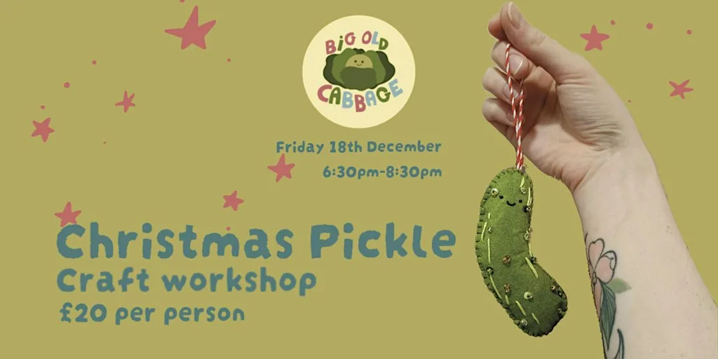 Christmas Pickle Craft Workshop