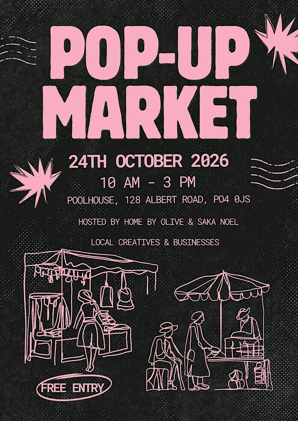 Poolhouse Autumn Pop-Up Market