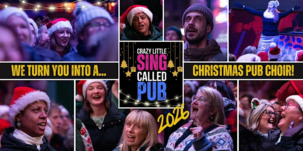 Christmas Pub Choir with Crazy Little Sing Called Pub- Lincoln at Tension Twisted Realities