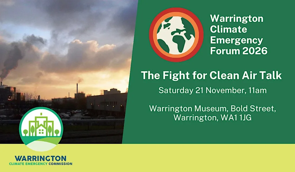 The Fight for Clean Air Talk at Warrington Museum & Art Gallery
