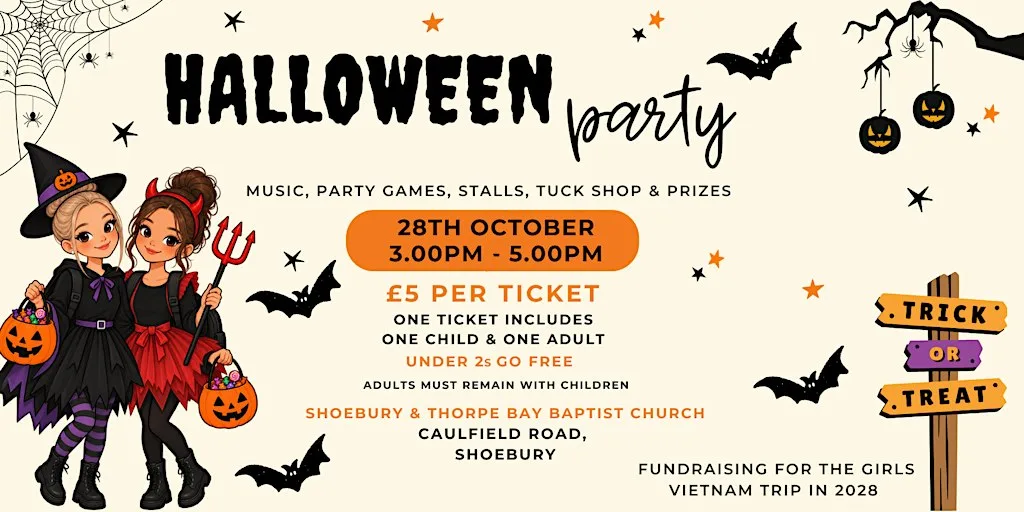 Halloween Party at Shoeburyness & Thorpe Bay Baptist Church