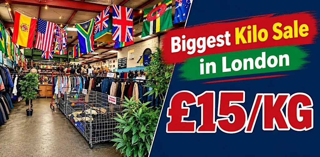 Warehouse Kilo Sale £15/Kg at Kilo warehouse