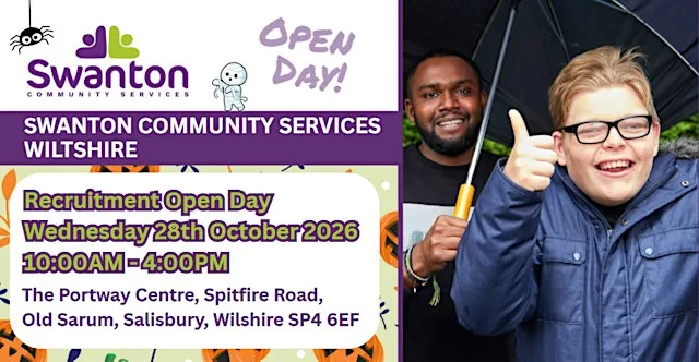 Swanton Community Services Wiltshire Recruitment Open Day at The Portway Centre