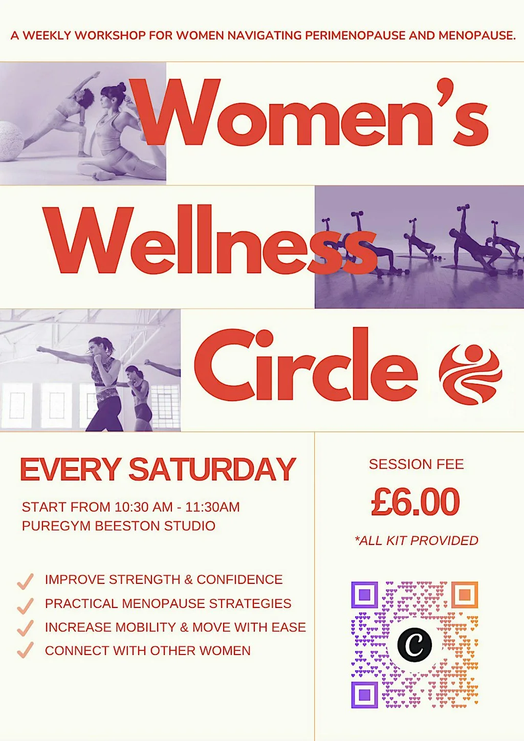Women's Wellness Circle at PureGym Nottingham Beeston