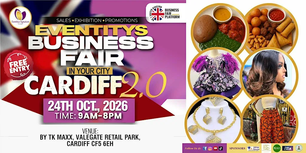 Eventitys Business Fair Cardiff || Shop, network, grow, Enjoy family fun at VALEGATE RETAIL PARK