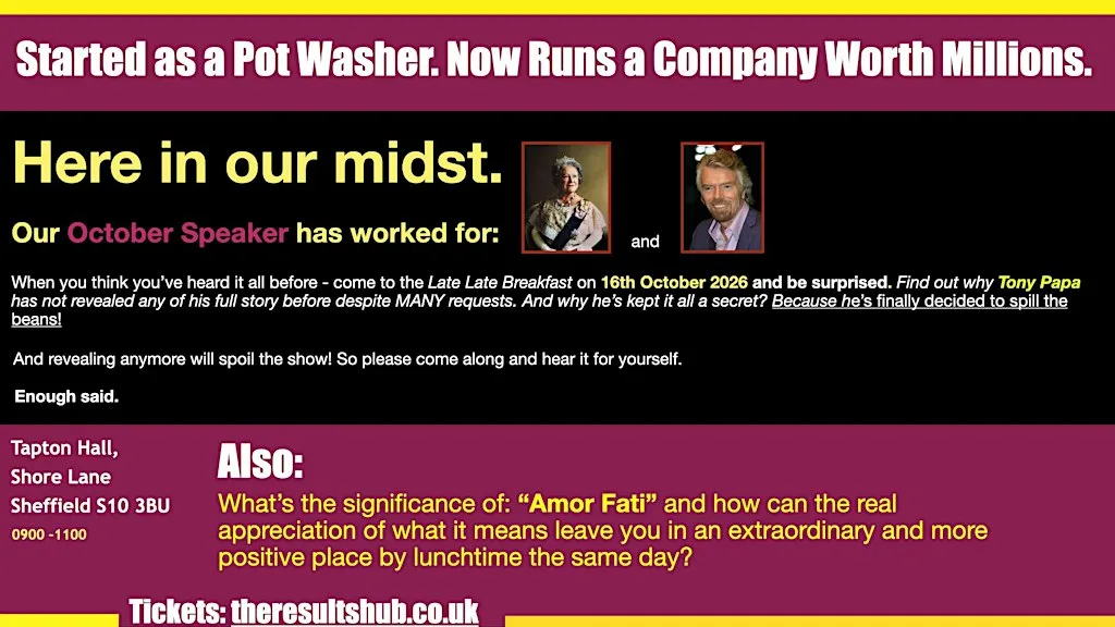 Started as a Pot Washer. Now Runs a Company Worth Millions.