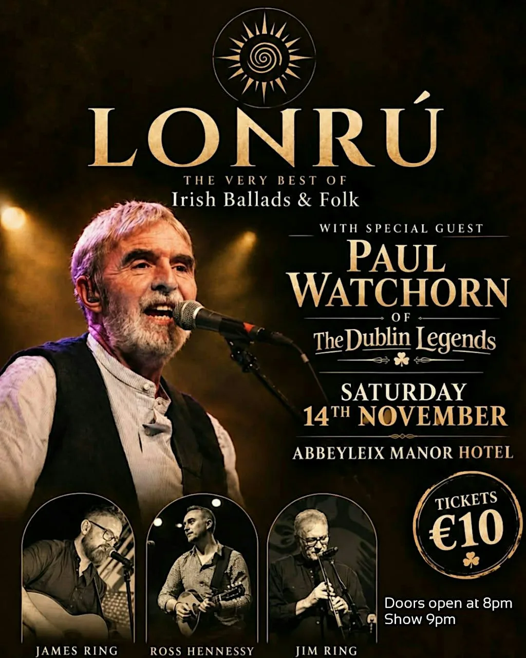 Lonrú with Special Guest Paul Watchorn
