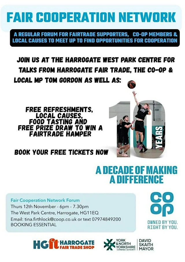 Fair Cooperation Network Forum at West Park Centre Harrogate