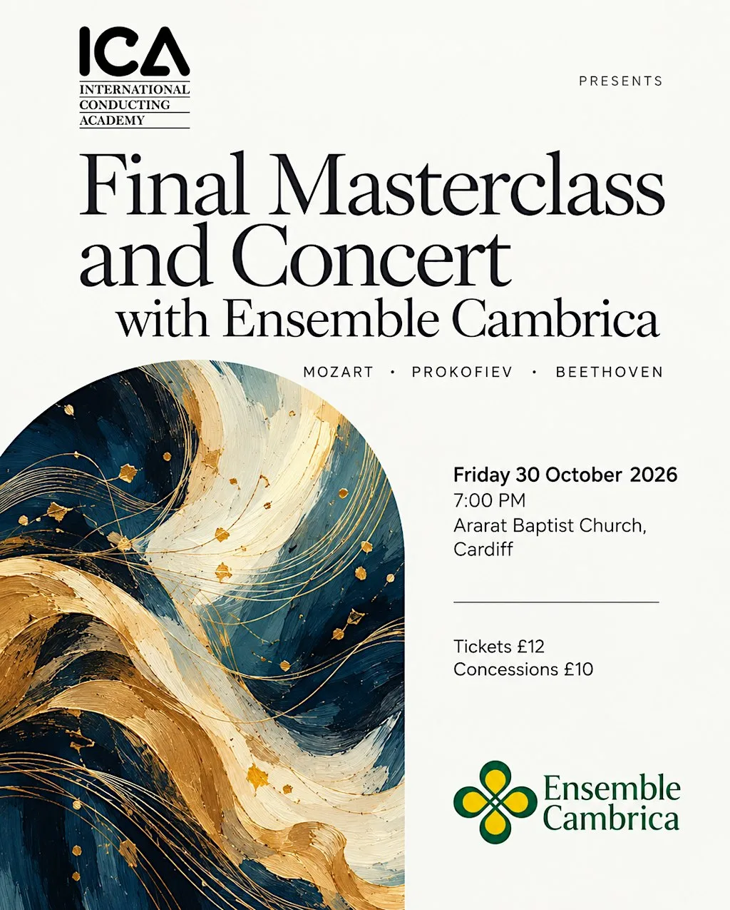 Ensemble Cambrica in Concert: Mozart, Prokofiev & Beethoven at Ararat Baptist Church