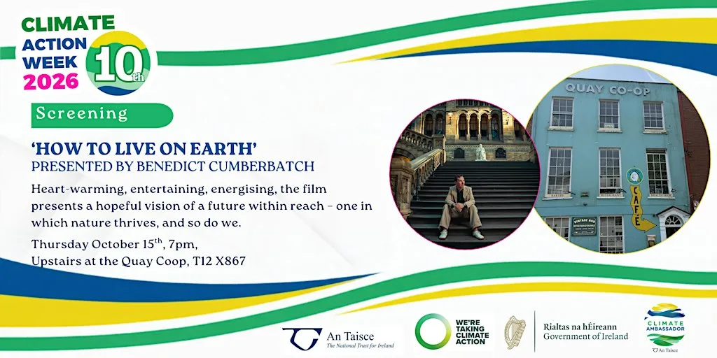 Screening: How to live on Earth at Quay Co-op
