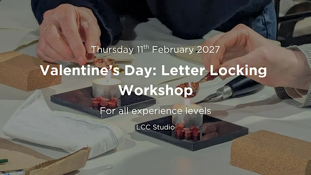 Valentine's Day: Letter Locking Workshop at Leather Conservation Centre