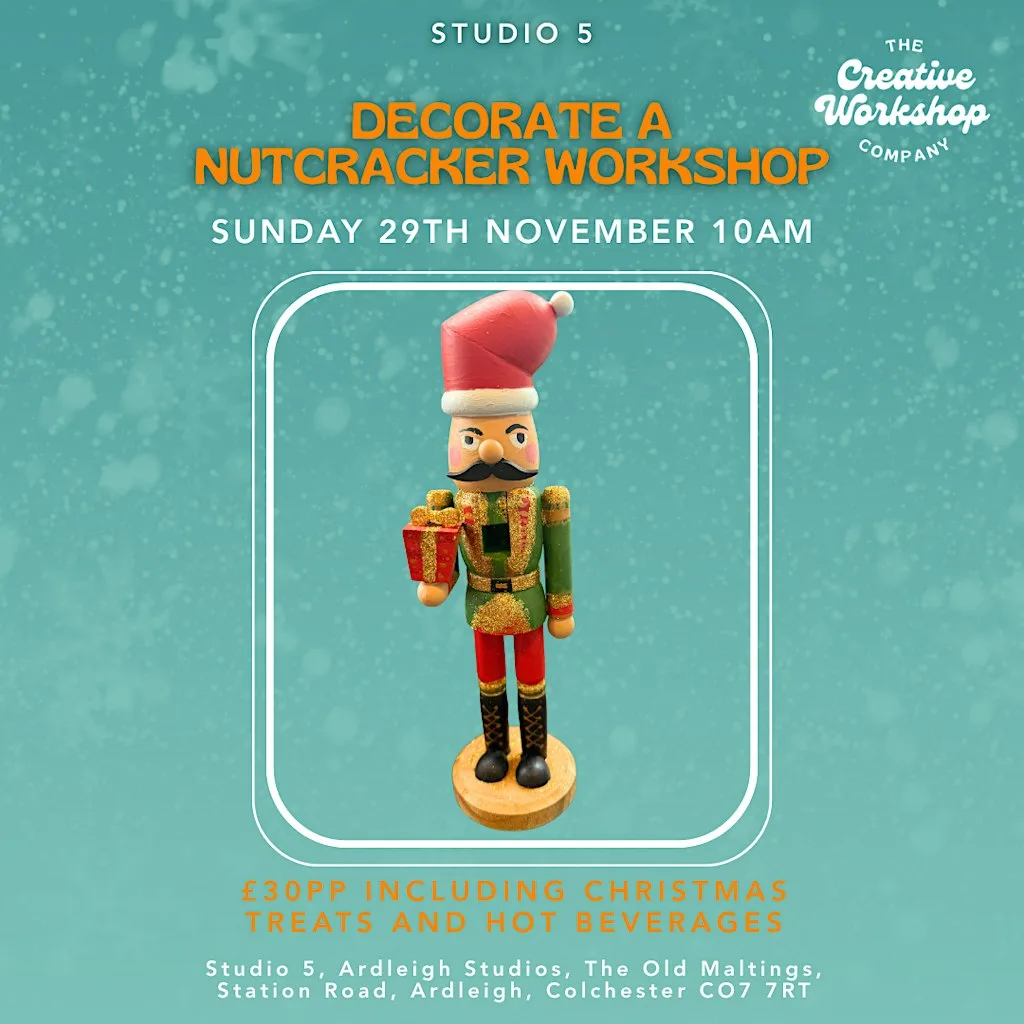 Decorate a Nutcracker Workshop