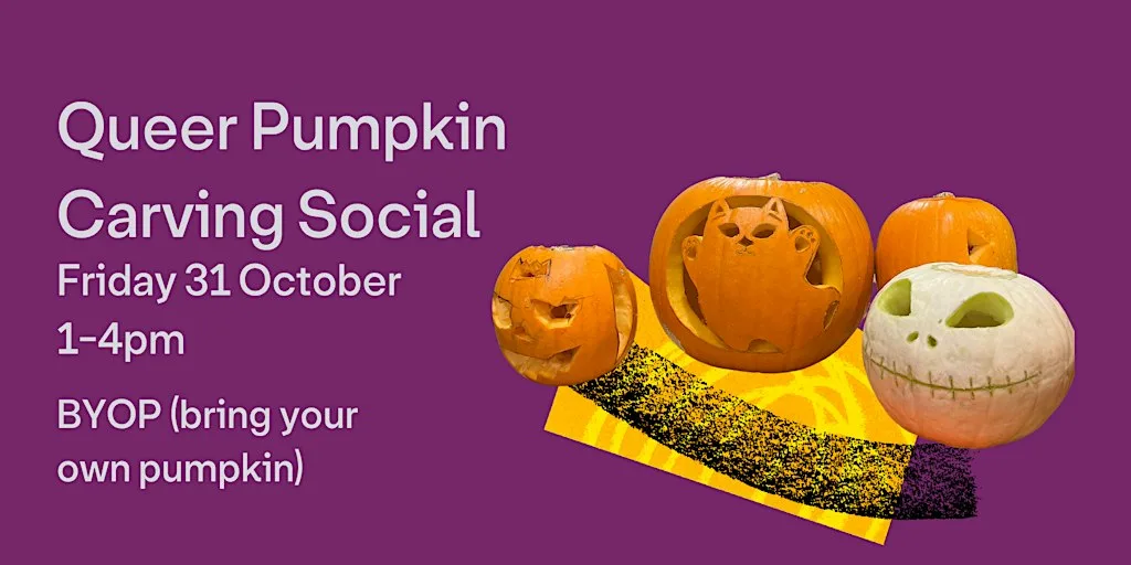 Queer Pumpkin Carving Social at London LGBTQ+ Community Centre