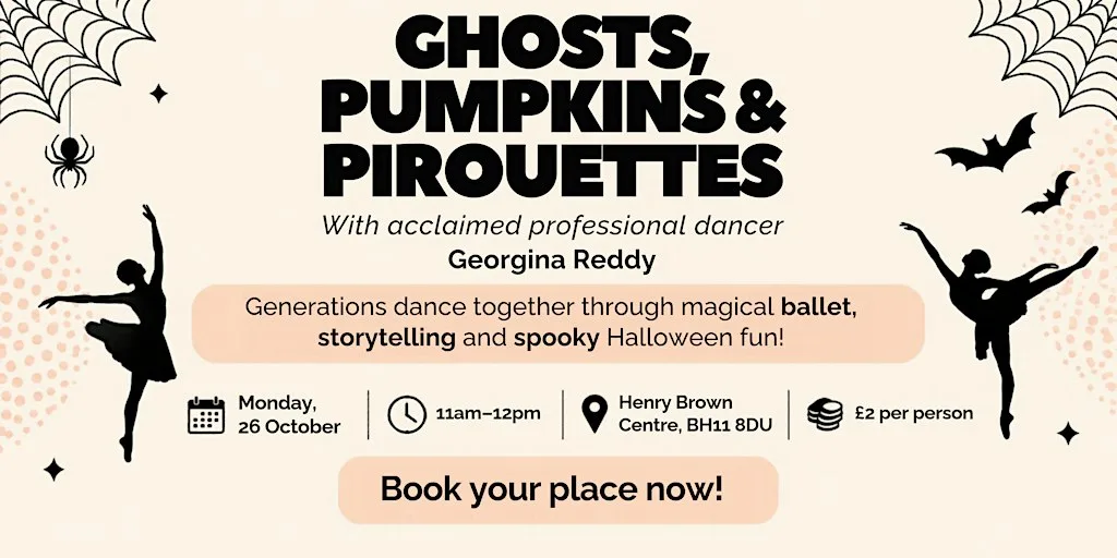 Ghosts, Pumpkins & Pirouettes at Henry Brown Centre