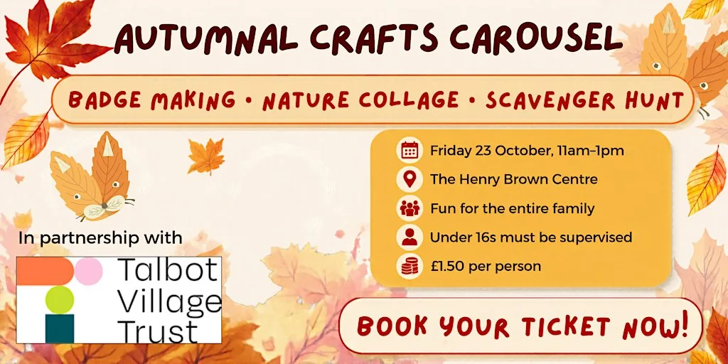 Autumnal Crafts Carousel at Henry Brown Centre