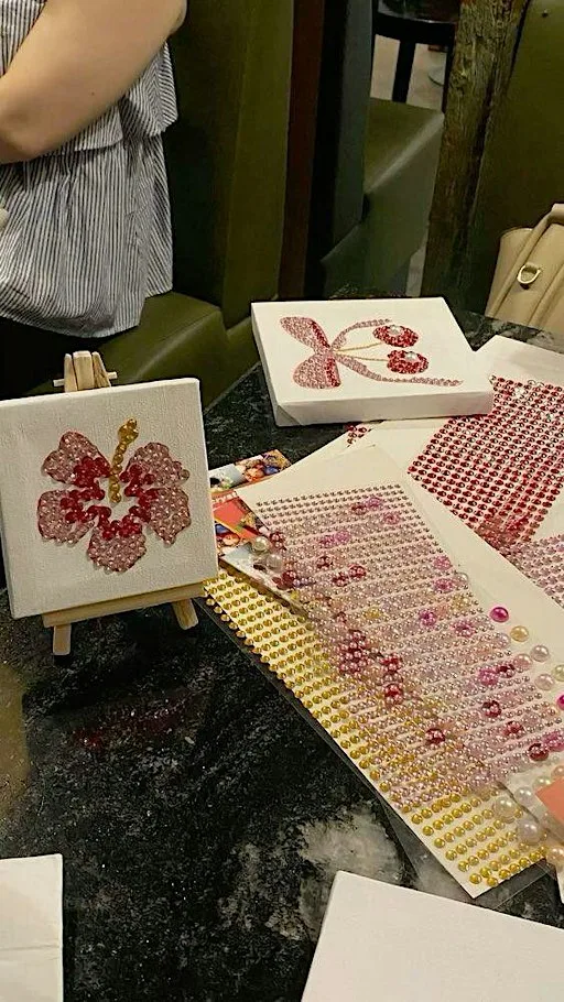 The Essie Studio: An Afternoon of Rhinestone Art & Cozy Crafting at Age UK Leeds