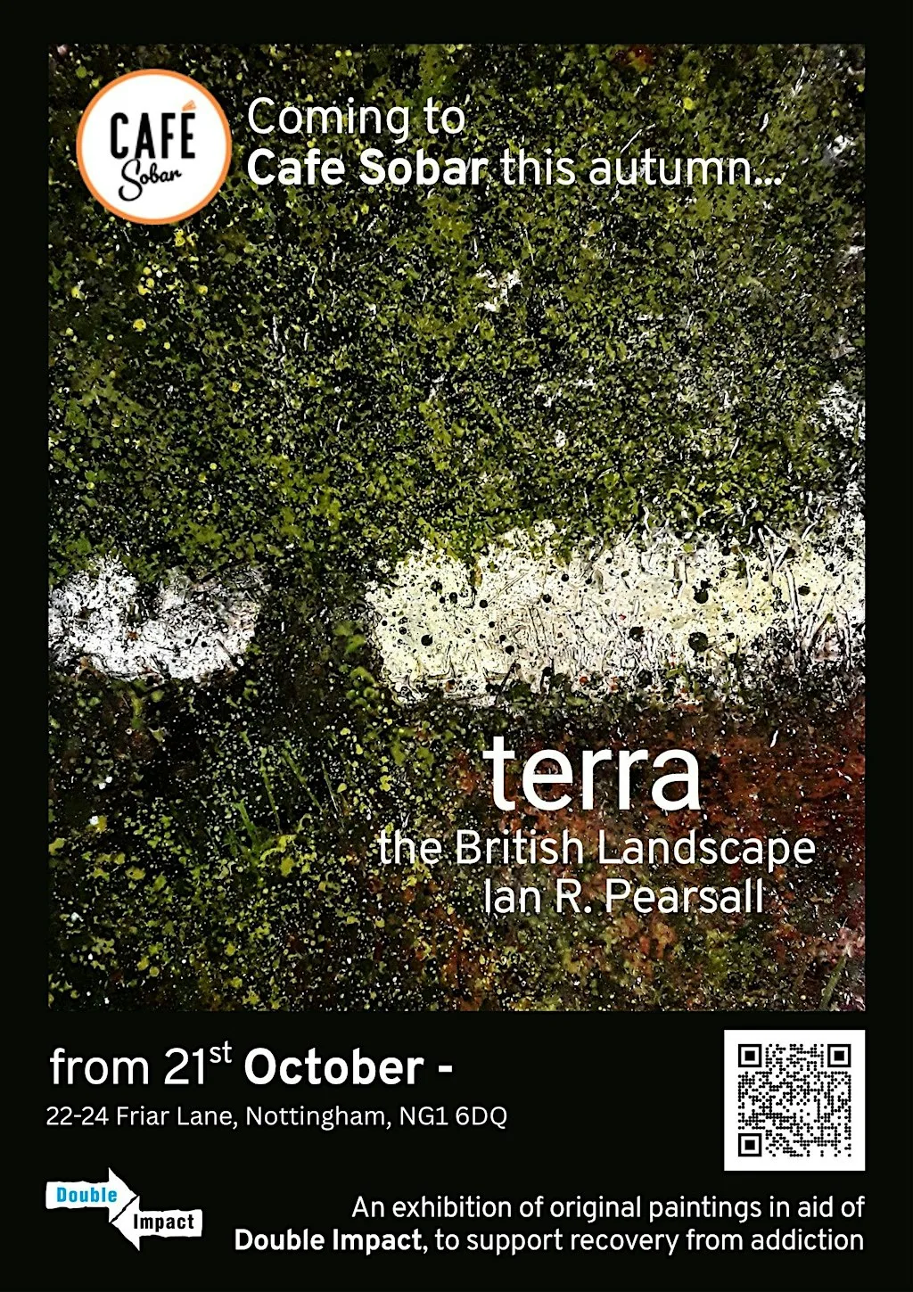 Charity art auction & exhibition fundraiser at Cafe Sobar