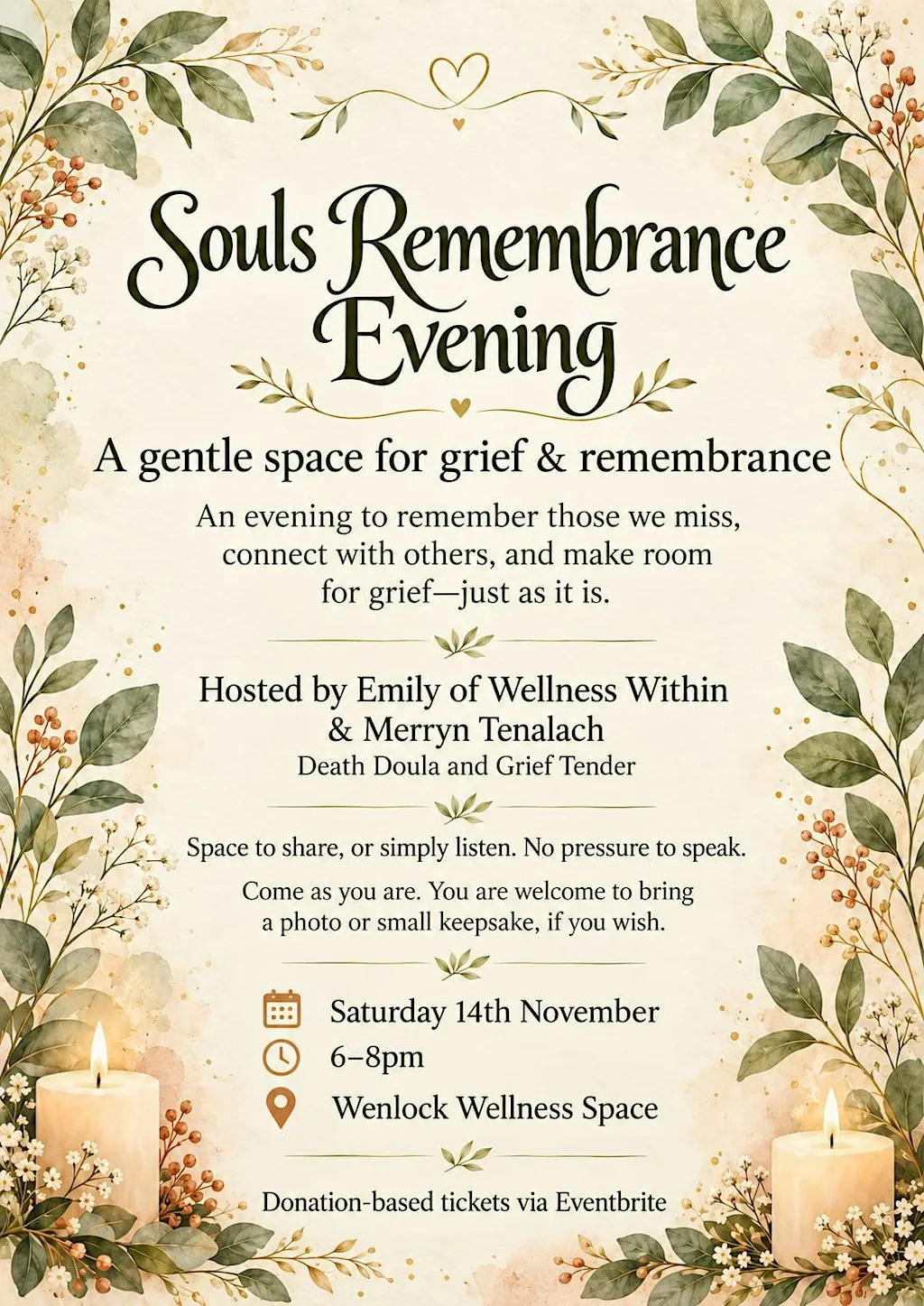 Souls Remembrance Evening