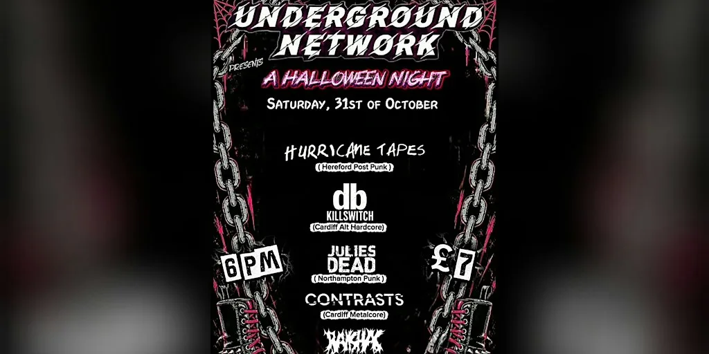 A HALLOWEEN NIGHT WITH UNDERGROUND NETWORK at The Herdsman