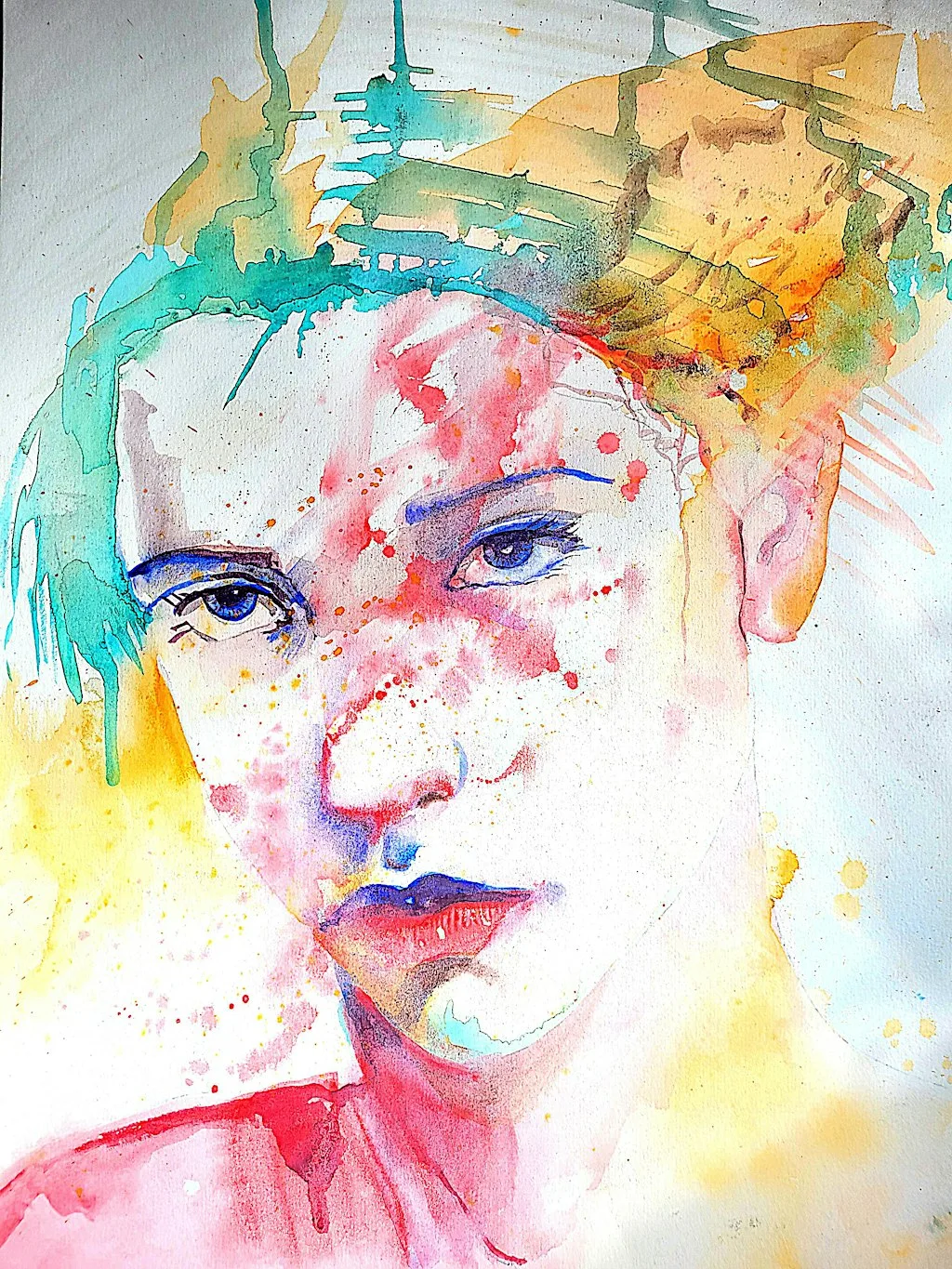 Portrait Painting: Working with Watercolour at Park View