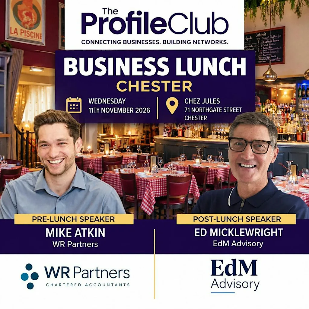 The Profile Club Chester Business Lunch