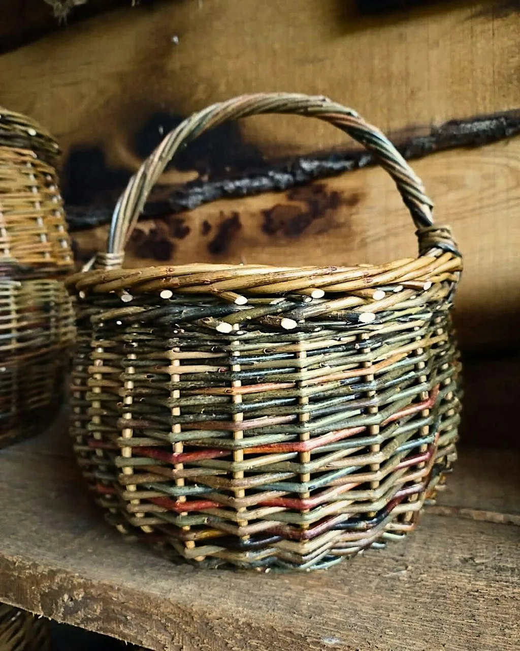 Willow weaving club at Fenland Orchards Project