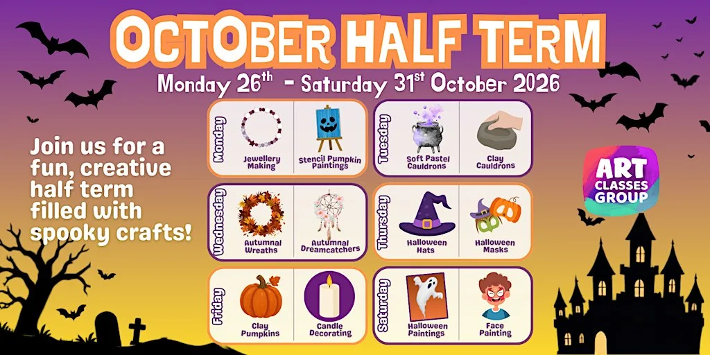 October Half Term - Halloween Arts and Craft Club - Painting and Drawing