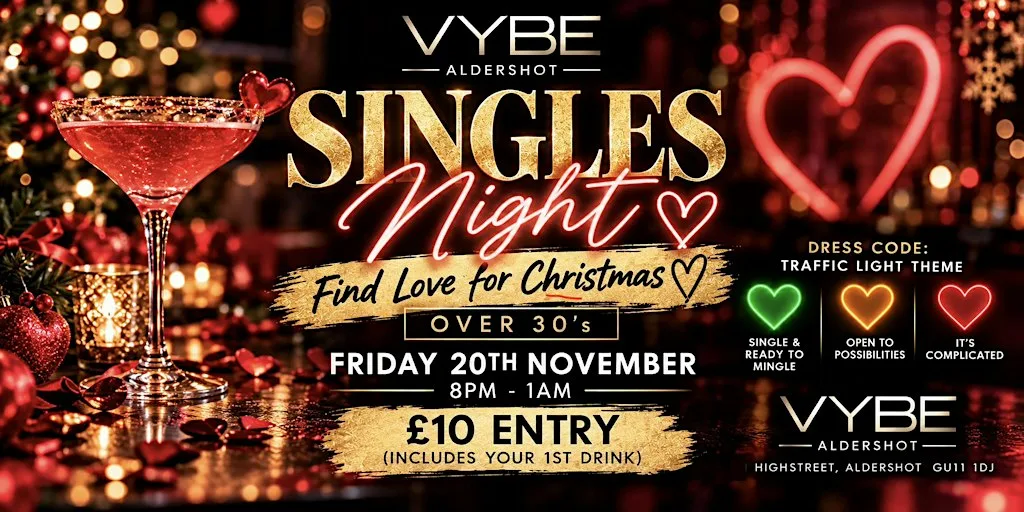 Singles Night at Vybe Aldershot
