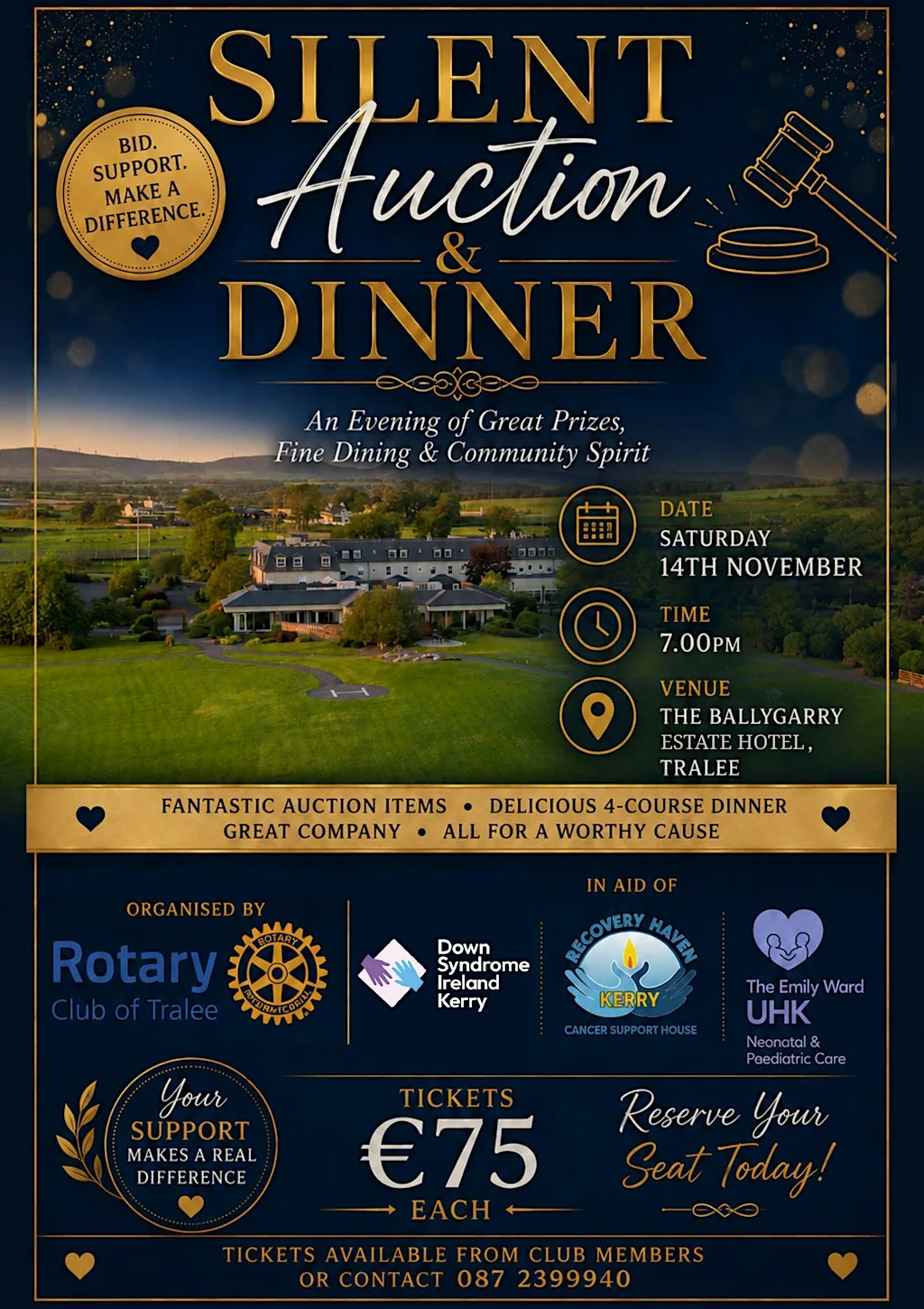 Rotary Club Tralee Silent Auction