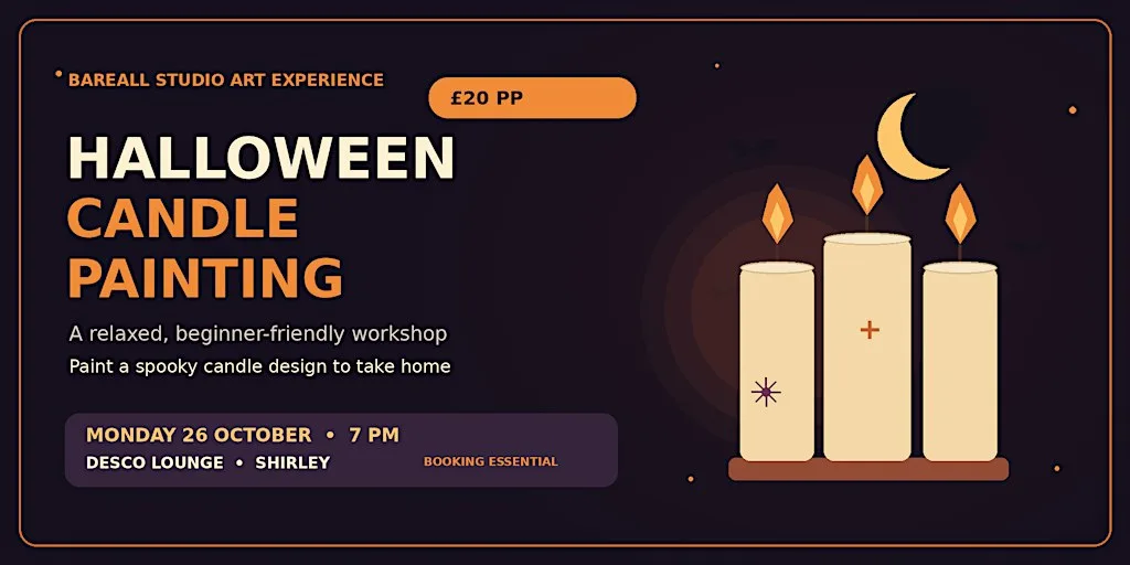Halloween painting event at Desco lounge