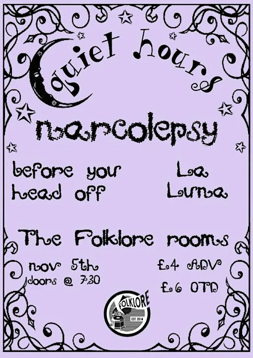 Quiet Hours at The Folklore Rooms