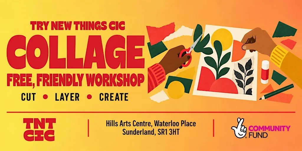 Collage Crafts | Warmth & Wellbeing at HILLS arts centre