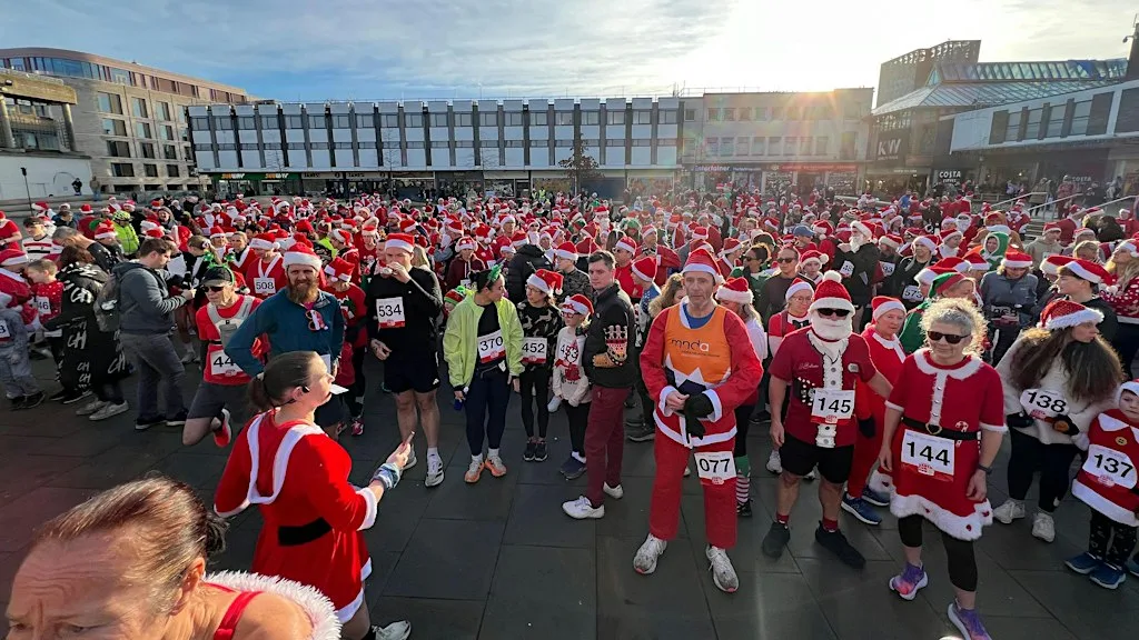 Santa Fun Run