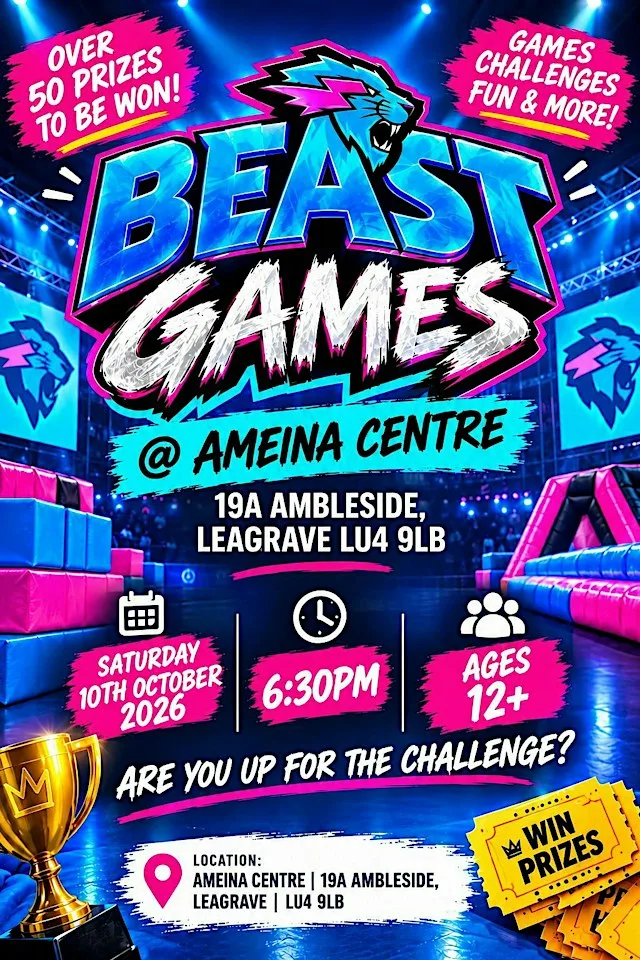 Beast Games at Ameina Centre
