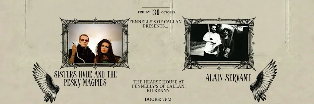 Sisters Hyde and the Pesky Magpies with Alain Servant at Fennelly's of Callan