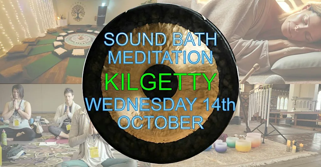 Wednesday Sound Bath / Gong Bath Meditation in Kilgetty, SA68 0XT at The Poplars